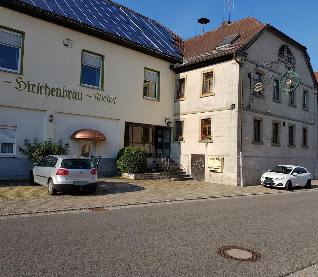 Gasthof Hirschenbraeu Michel Rauhenebrach 外观 照片
